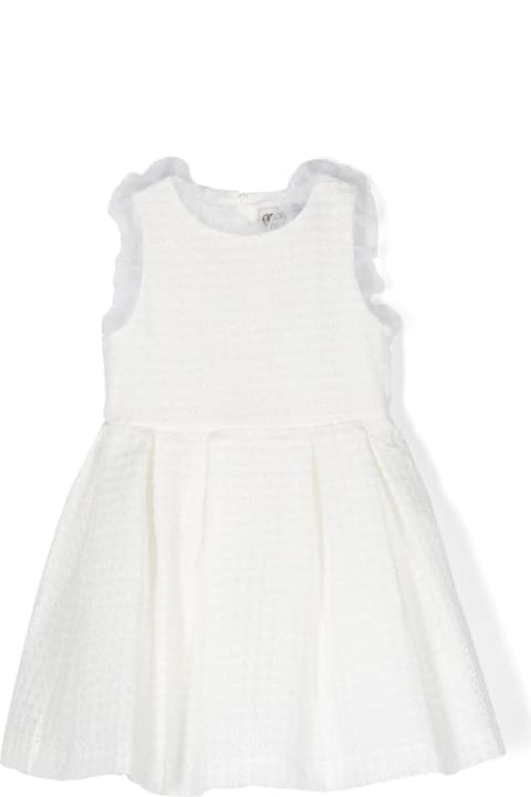 Simonetta Dresses for Girls Simonetta Simonetta Dresses White