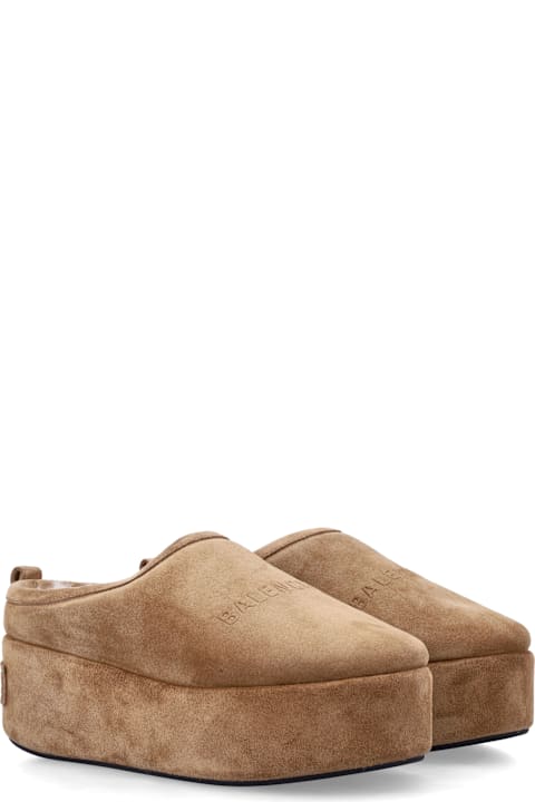 Balenciaga Alaska Platform Mules