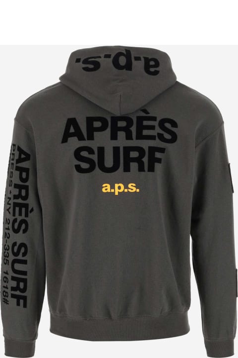 Apres Surf for Women Apres Surf Cotton Blend Hoodie With Logo