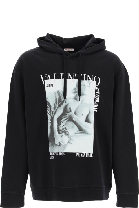 Valentino Men Valentino Graphic Printed Sweatshirt