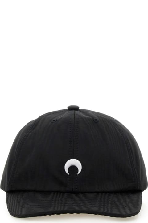 キャップ Valentino Garavani Black Stretch Cotton Baseball Cap Valentino Garavani Black Stretch Cotton Baseball Cap