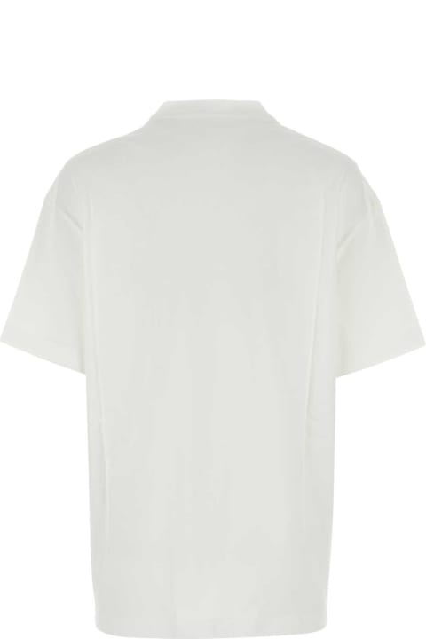 Jil Sander Women Jil Sander White Cotton T-shirt