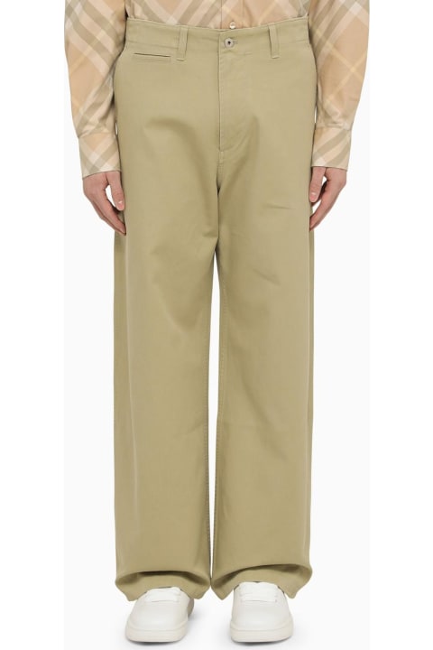 Straight Hunter Cotton Trousers