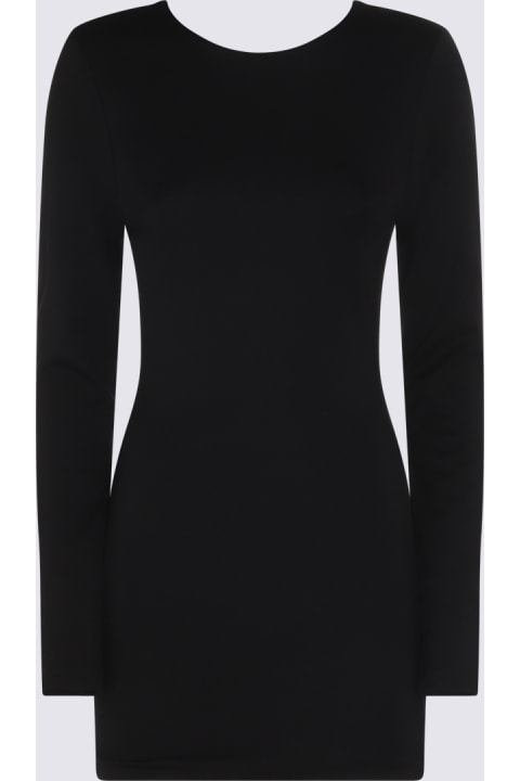 Rotate by Birger Christensen for Women Rotate by Birger Christensen Black Viscose Blend Dress