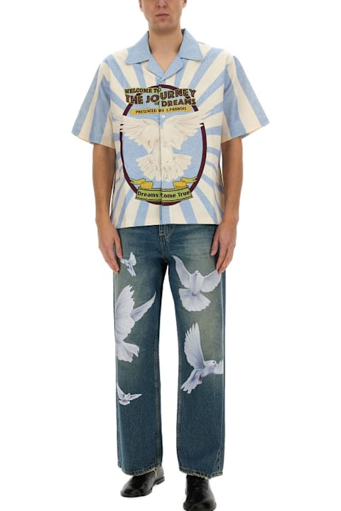 メンズ 3.Paradisのウェア 3.Paradis "journey Of Dreams" Shirt