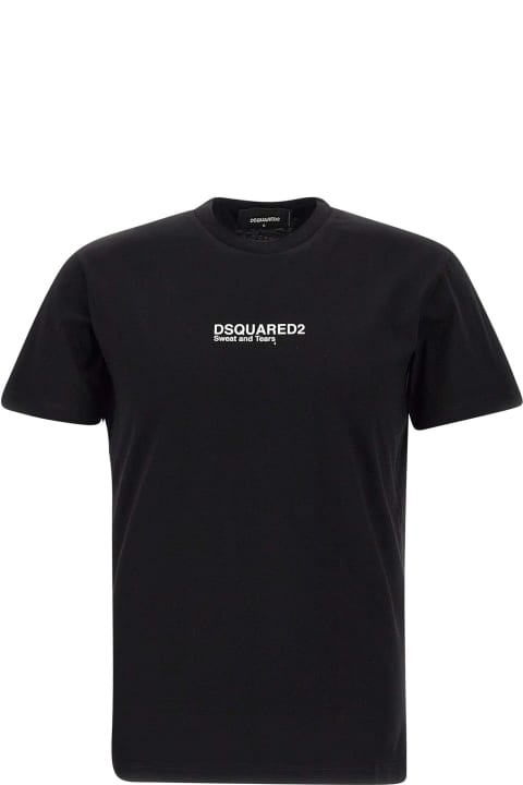 メンズ Dsquared2のトップス Dsquared2 Logo Printed Short-sleeved T-shirt