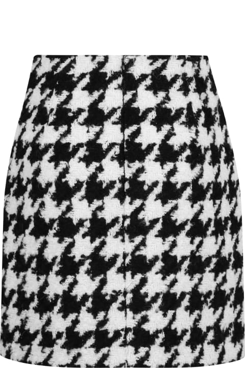 Nina Ricci Skirts for Women Nina Ricci Houndstooth Mini Skirt