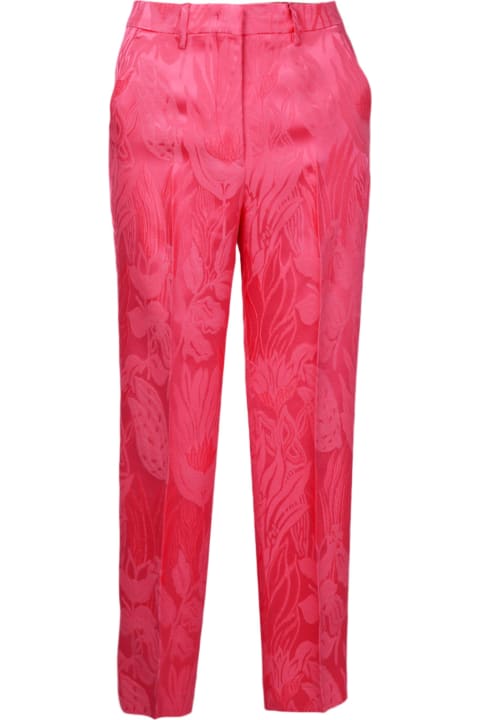 Etro for Women Etro Tailored Floral Jacquard Trousers