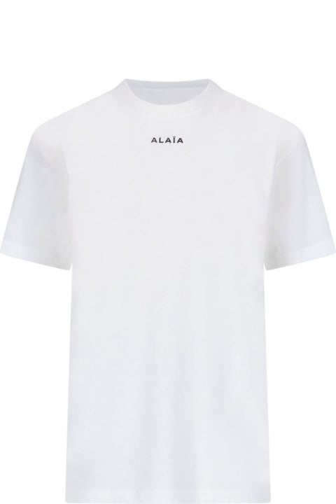 Alaia Women Alaia Logo T-shirt