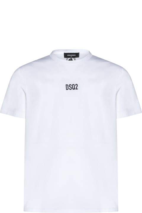 Dsquared2 Topwear for Men Dsquared2 Logo Cotton T-shirt