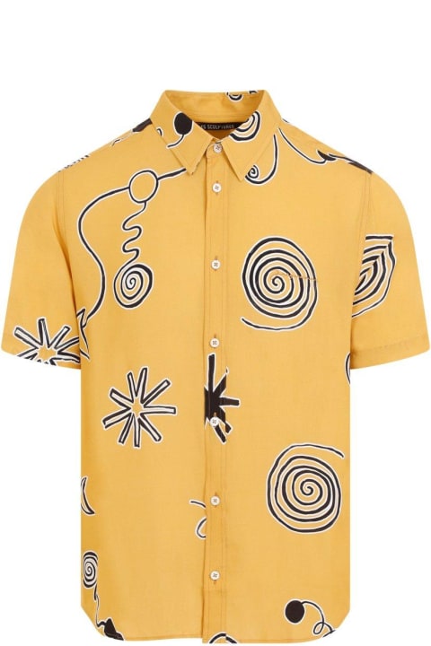 Clothing for Men Jacquemus Arty Spiral Print Short-sleeve Shirt
