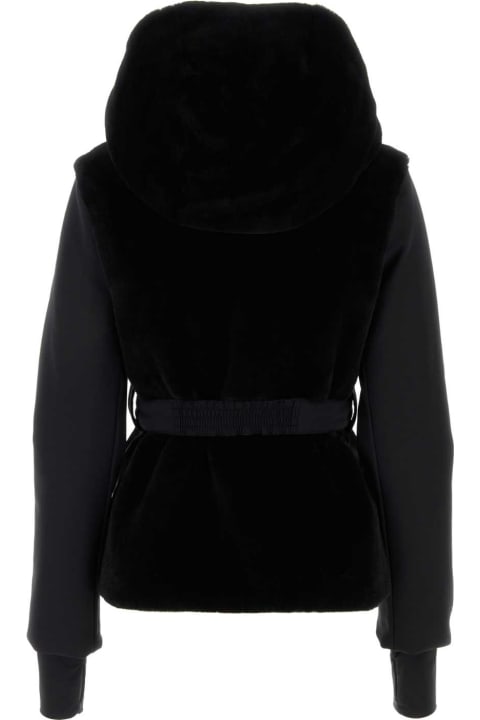 Fendi Clothing for Women Fendi Black Stretch Nylon Jacket