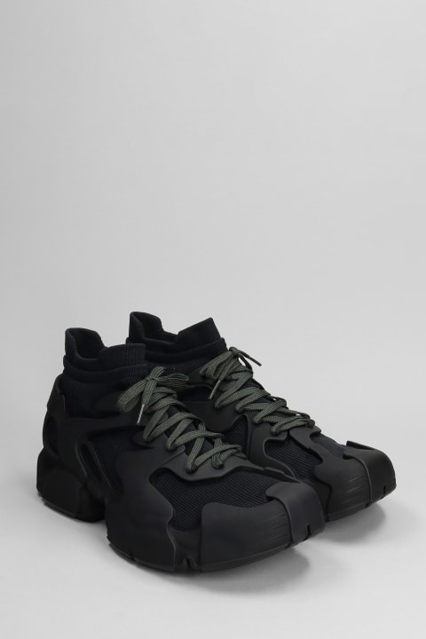 Camper Sneakers for Men Camper Tossu Sneakers In Black Synthetic Fibers
