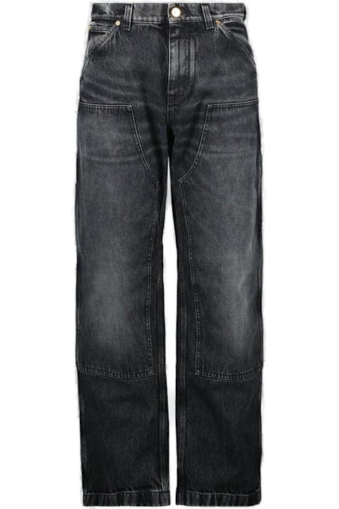 Versace Jeans for Men Versace Logo-patch Patchwork-designed Jeans