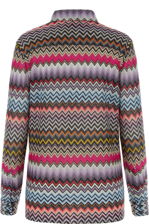 Clothing for Women Missoni Embroidered Viscose Blend Shirt