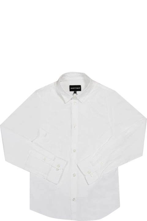 Shirts for Boys Emporio Armani Cotton Shirt