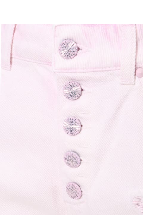 Fashion for Women Dondup Frayed Pink Jeans