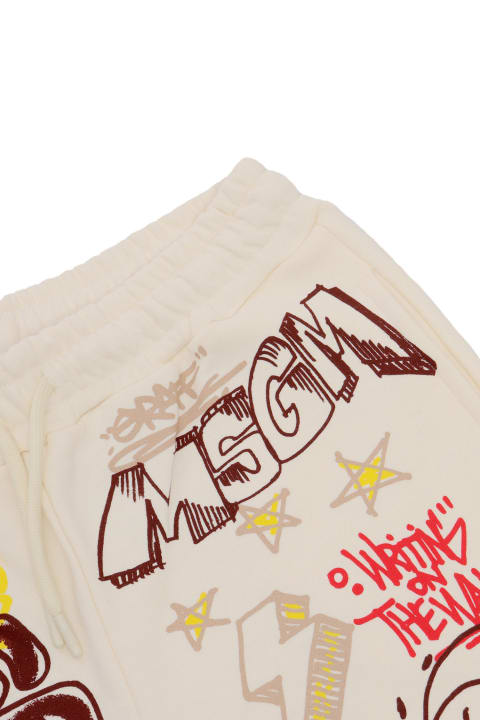 MSGM Bottoms for Girls MSGM Bermuda Shorts With Prints