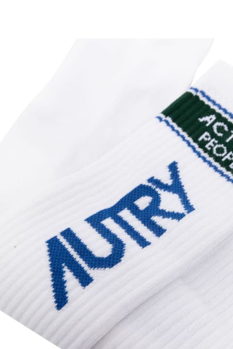 メンズ アンダーウェア Autry Logoed Socks
