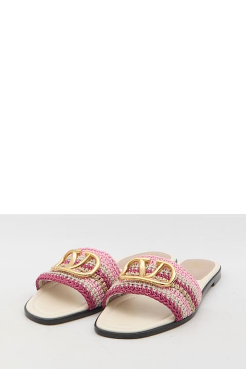 Homeware Valentino Garavani Vlogo Signature Slide Sandals