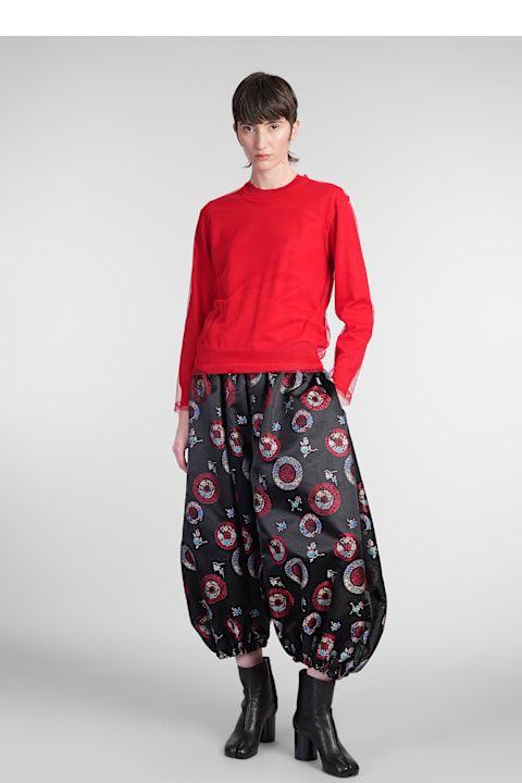 Comme des Garçons Sweaters for Women Comme des Garçons Knitwear In Red Wool