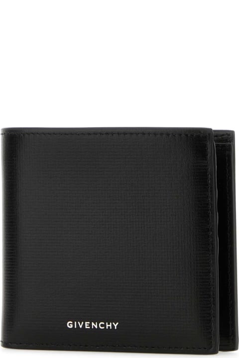 Accessories for Men Givenchy Black Leather Wallet