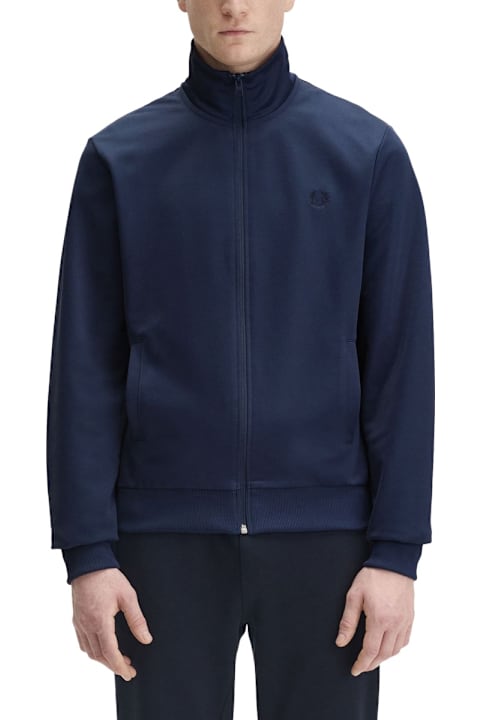 Fred Perry Fleeces & Tracksuits for Men Fred Perry Zippered Track Sweatshirt