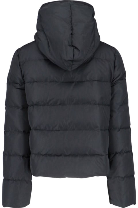 Homeware Rick Owens Cropped Hooded Down Jacket