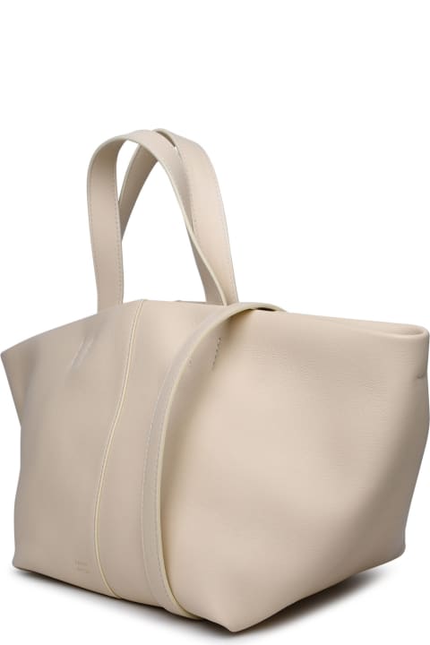 Mansur Gavriel Bags for Women Mansur Gavriel 'tulipano' Ivory Calf Leather Bag