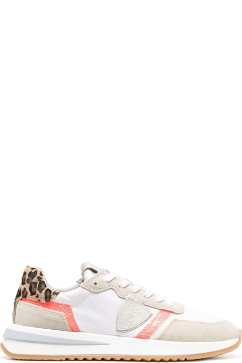 Fashion for Women Philippe Model Tropez 2.1 Running Sneakers - Blanc Coral
