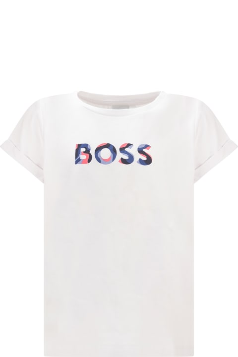 Hugo Boss T-Shirts & Polo Shirts for Girls Hugo Boss T-shirt With Print