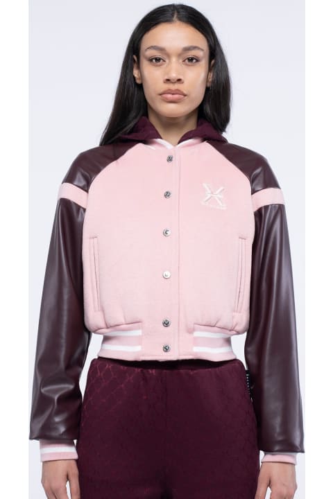 John Richmond Coats & Jackets for Women John Richmond Varsity Jacket With Logo