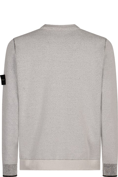 Stone Island Men Stone Island Cotton Blend Crew-neck Sweater