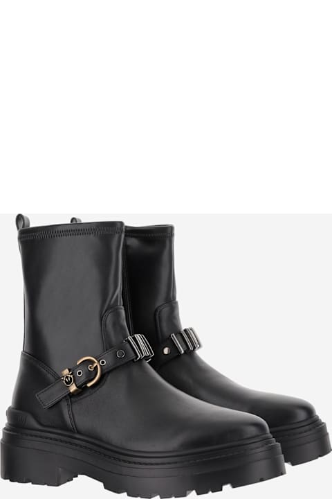 Homeware Pinko Mia 27 Leather Ankle Boots