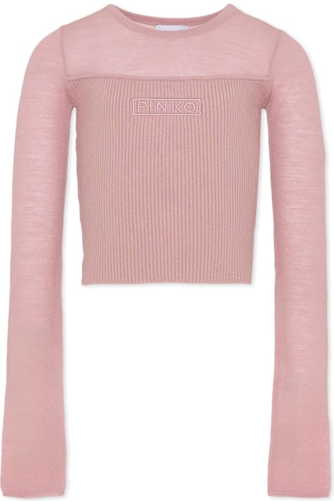 Homeware Pinko Pink Top For Girl With Logo