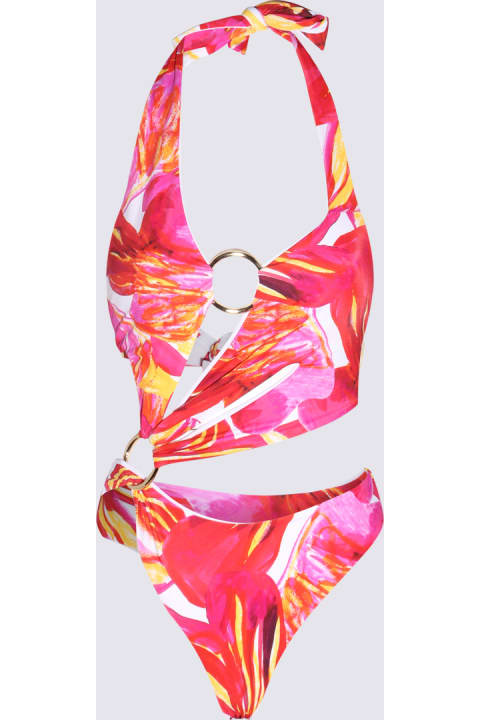 Louisa Ballou Swimwear for Women Louisa Ballou Hot Pink One Piece Beachwear