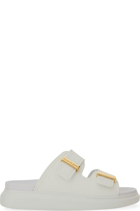 Alexander McQueen Flat Shoes for Women Alexander McQueen Oversize Hybrid Sandal