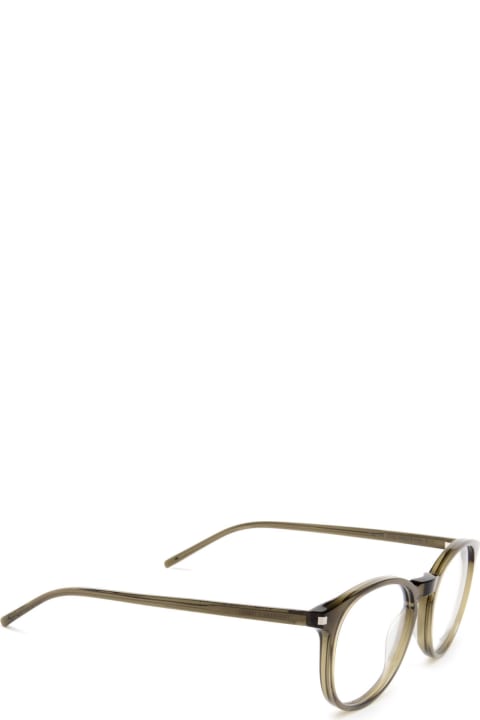 Saint Laurent Eyewear Eyewear for Men Saint Laurent Eyewear Sl 106 Green Glasses
