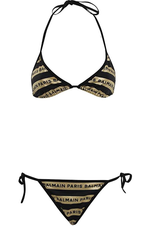 【送料&関税込】Balmain Triangle Bra Bikini Balmain triangle bikini - Women | BALMAIN