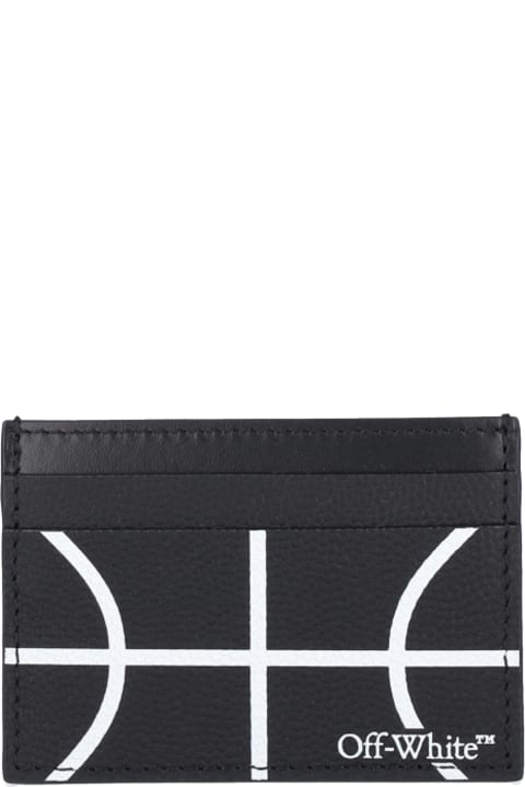 Off-White Wallets for Men Off-White "basket" Card Holder