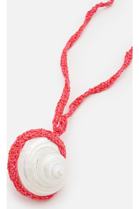 Necklaces for Women Alanui Helix Seashell Cord Necklace
