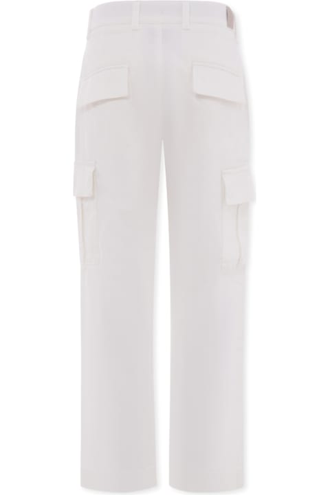 Eleventy for Boys Eleventy Ivory Trousers For Boy