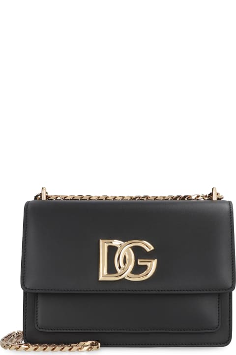 Shoulder Bags for Women Dolce & Gabbana Leather Crossbody Bag