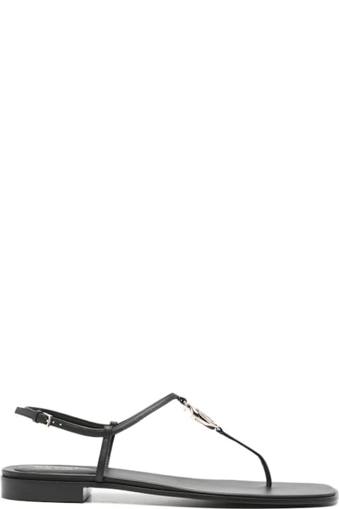 Gucci Gg Marmont Leather Sandals