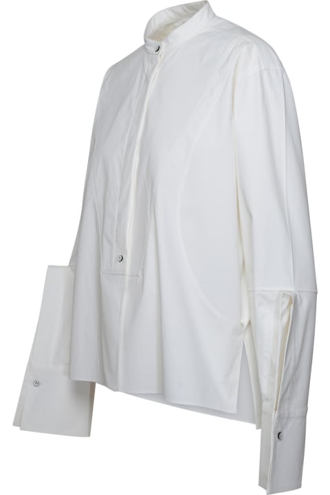 Jil Sander for Women Jil Sander White Cotton Shirt