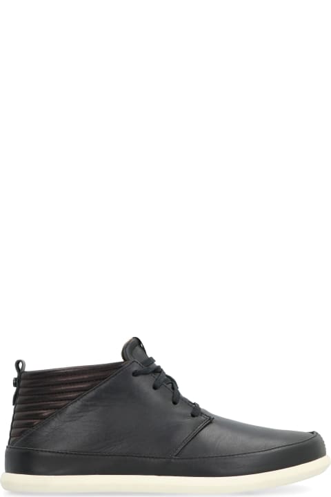 Homeware Volta Leather Mid-top Sneakers