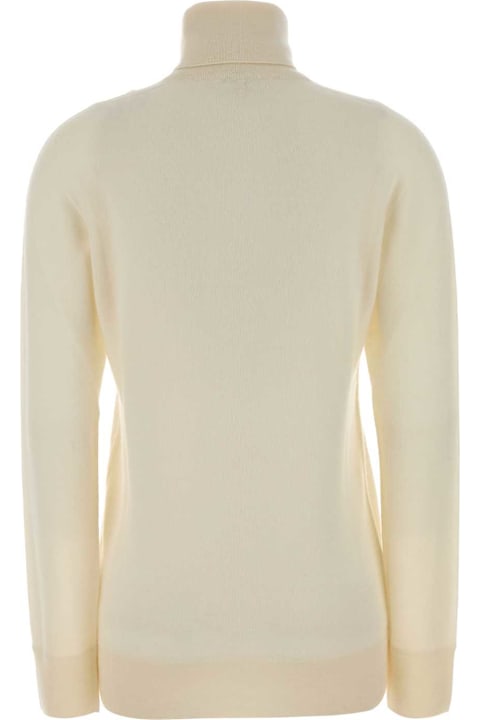 Homeware The Row Ivory Cashmere Lizzy Sweater