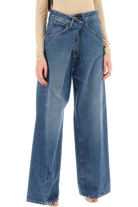 Fashion for Women DARKPARK 'ines' Baggy Jeans With Folded Waistband