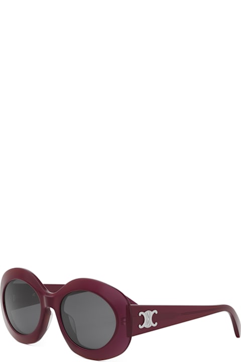 Sale for Women Celine Celine Cl40292u Triomphe 69a Bordeaux Sunglasses