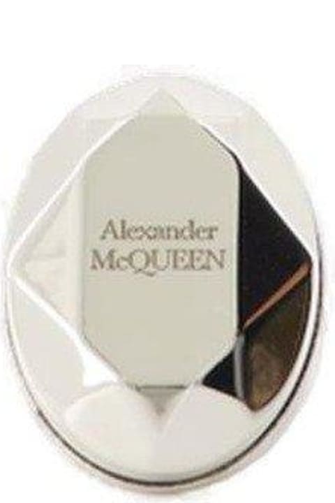 Fashion for Women Alexander McQueen Logo Engraved Ring